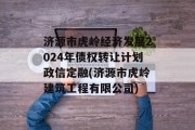 济源市虎岭经济发展2024年债权转让计划政信定融(济源市虎岭建筑工程有限公司)