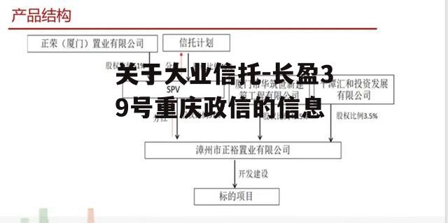 关于大业信托-长盈39号重庆政信的信息