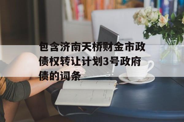 包含济南天桥财金市政债权转让计划3号政府债的词条