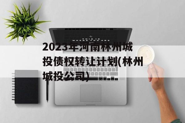 2023年河南林州城投债权转让计划(林州城投公司)